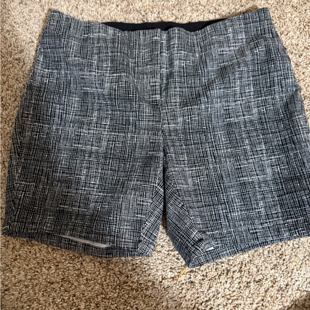 Alfani Monochrome Patterned Shorts